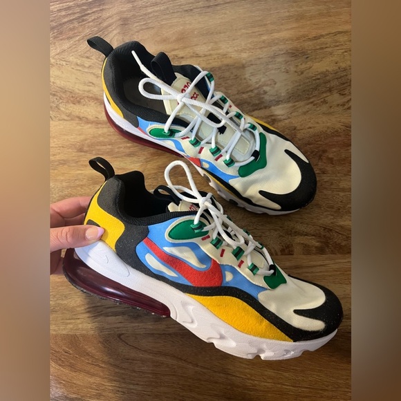 🩷✨LIKE NEW 2020 AIR MAX 270 REACT MULTICOLOR - SIZE 6.5✨🩷 - Picture 16 of 16